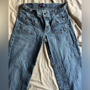 DIESEL Low Rise Straight Cut Denim Jeans
